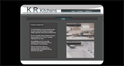 Desktop Screenshot of krkitchens.co.za